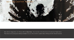 Desktop Screenshot of neilmccarthypoetry.com